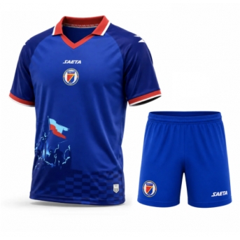 Billige Fotballdrakt Haiti Replika Hjemmedraktsett Barn VM 2026 Kortermet (med bukser)